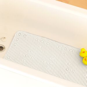 CUSHIONED WHITE 43x91cm Bathmat