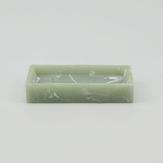 SALERNO SOAP DISH Green