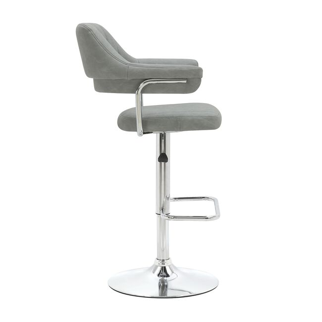 Belmont Barstool Light Grey