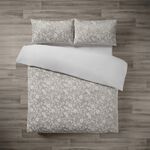 SINGLE DUVET COVER Russborough Jacquard Natural/ Gold