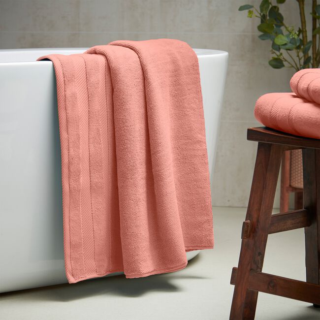 450GSM ZERO TWIST PAPAYA 50x90 Hand Towel