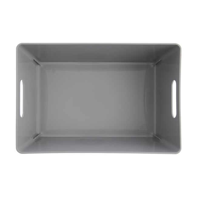 Studio 4.02 Rectangular Basket Cool Grey