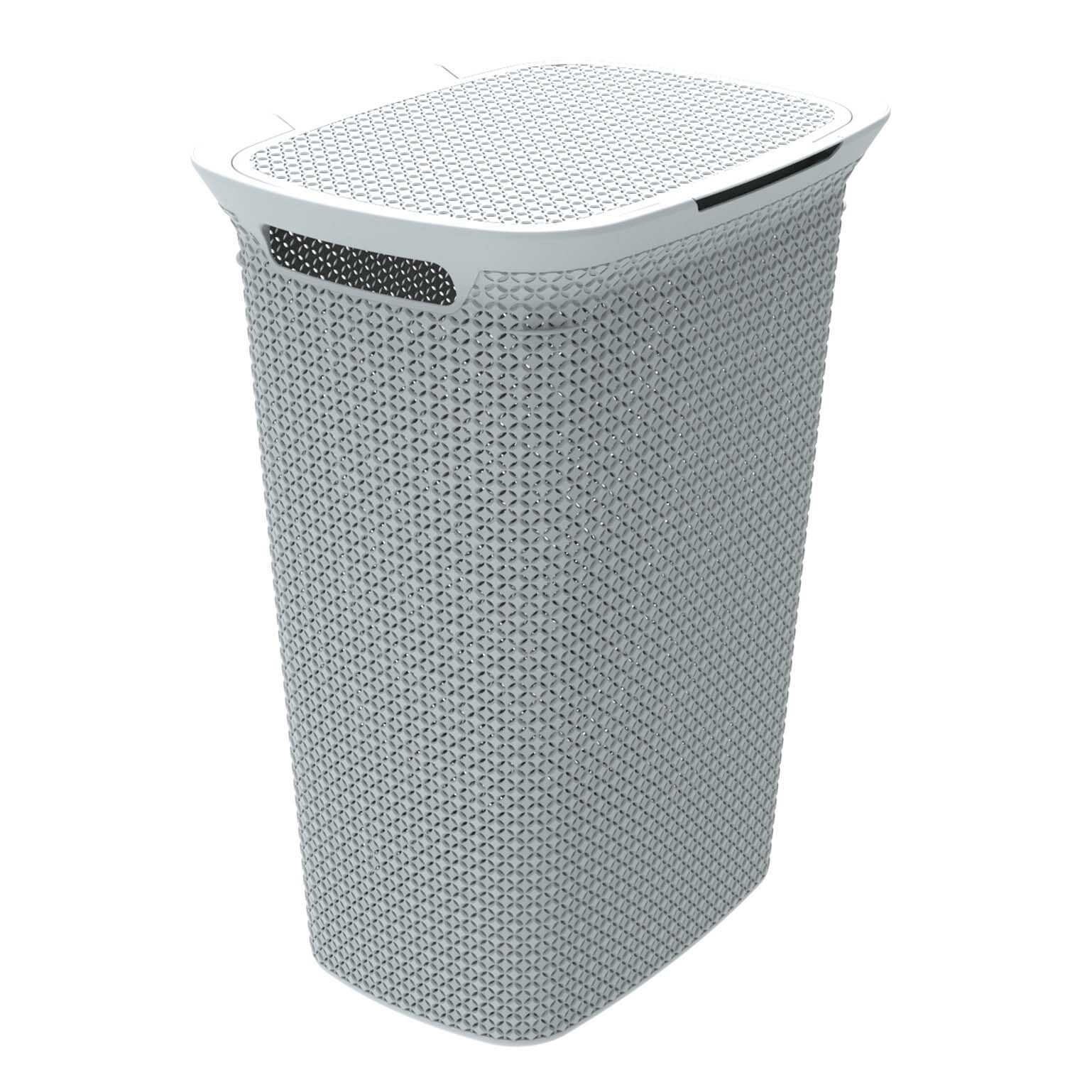 Ezy Mode Lily Cream Laundry Hamper 57L Home Store + More