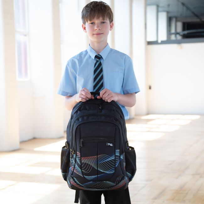Streetsac Digital Wave School Bag