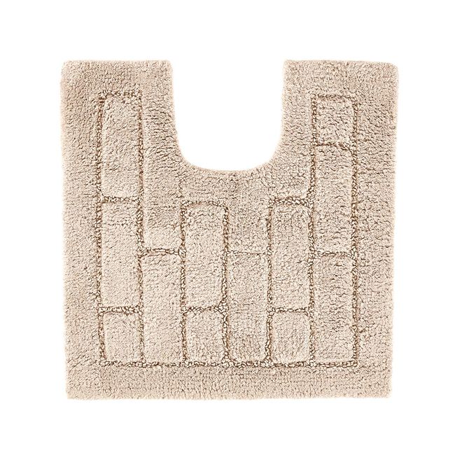 COTTON BRICK MINK 50x50 Pedestal Mat