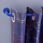 KIDS ROOM DARKENING EXTENDABLE 124-210cm Blue