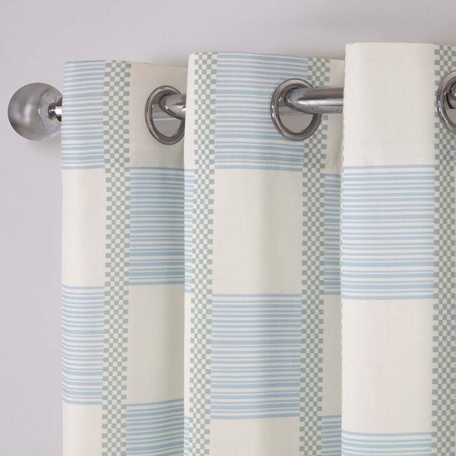 MADIGAN BLUE 66x54 Curtain