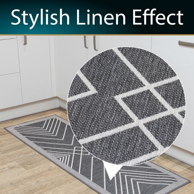 JVL Expression Stripes Runner 50cm x 150cm