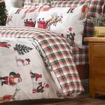 SINGLE DUVET COVER Christmas Scene