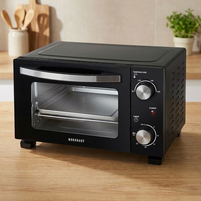 Nordhaus Black 10L Mini Oven 