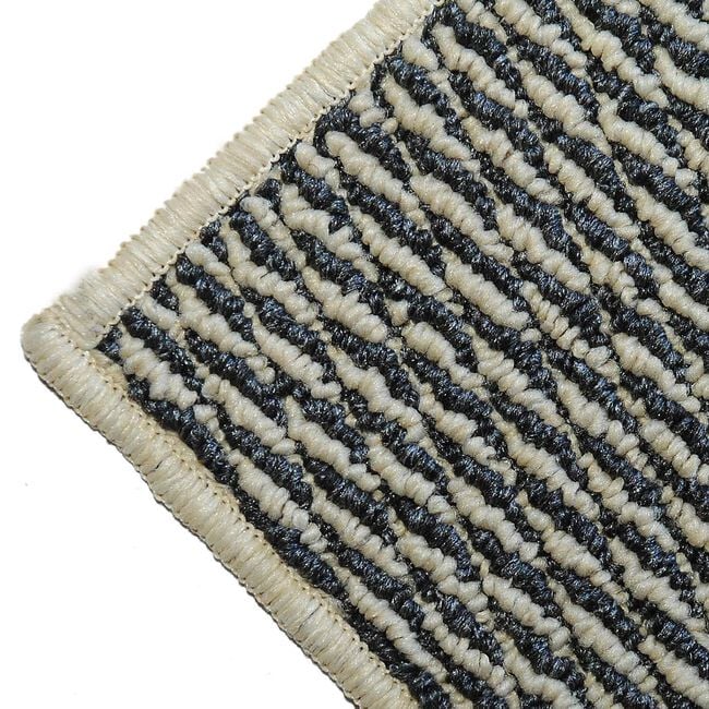 Sahara Doormat 60x180cm - Ivory & Charcoal