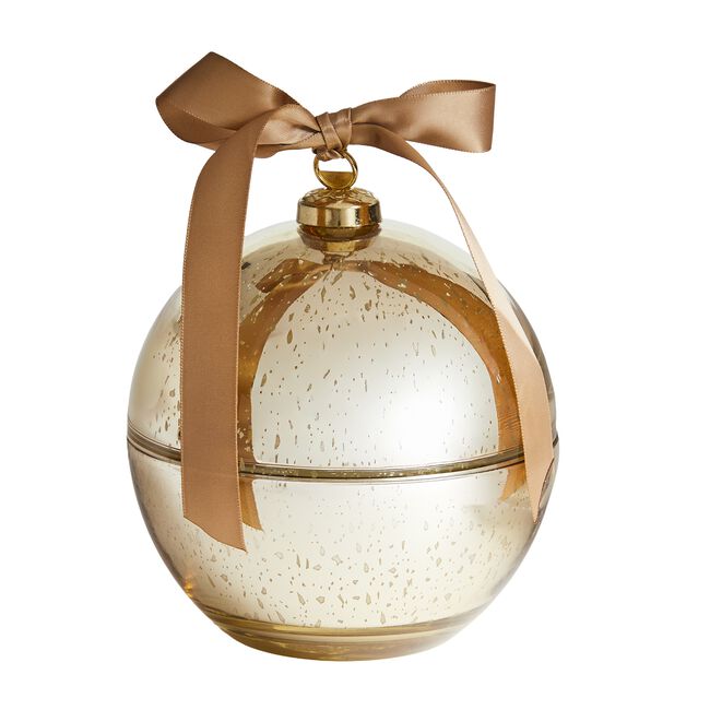 Ambianti Christmas Bauble Gold 310g Candle