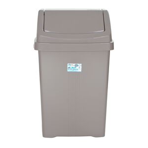 Casa Cool Grey Swing Bin 50L