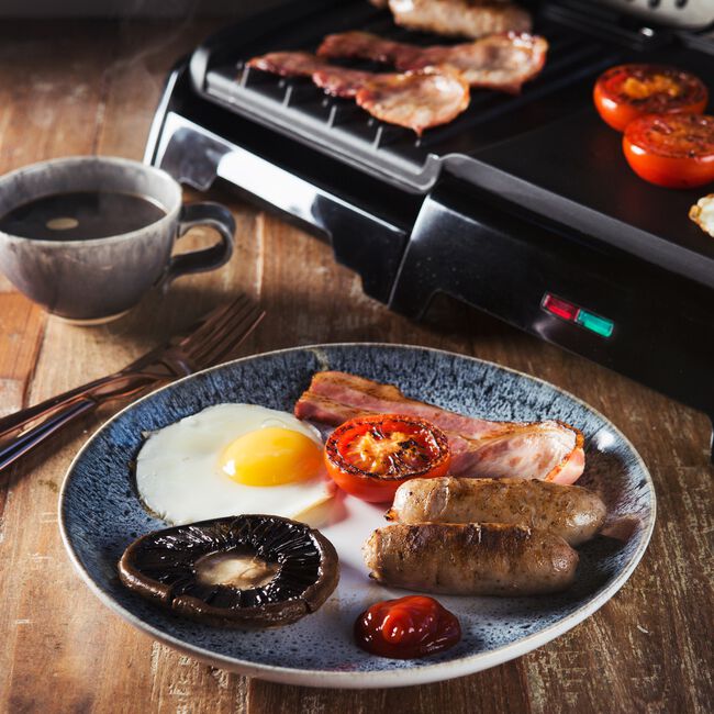 George Foreman Large Black Grill & Griddle
