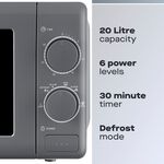 Daewoo Grey 20L 800W Microwave