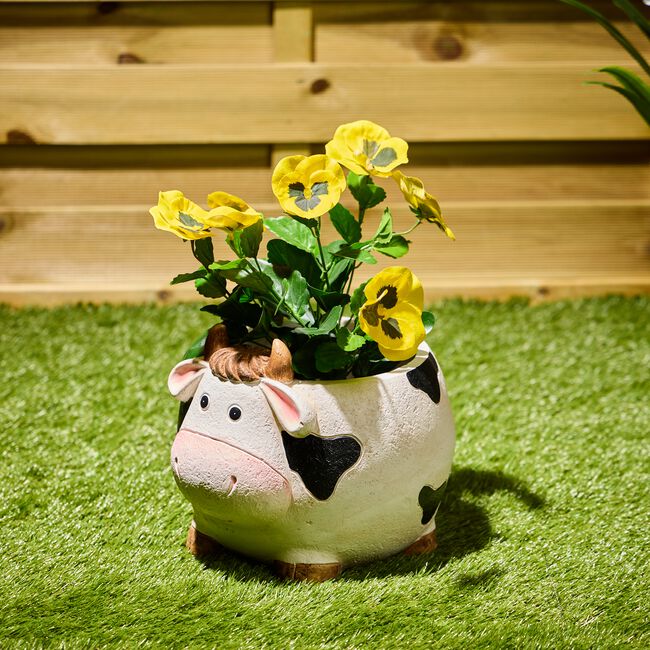 Cow Plant Pot