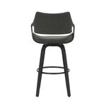 BECKETT BARSTOOL Dark Grey