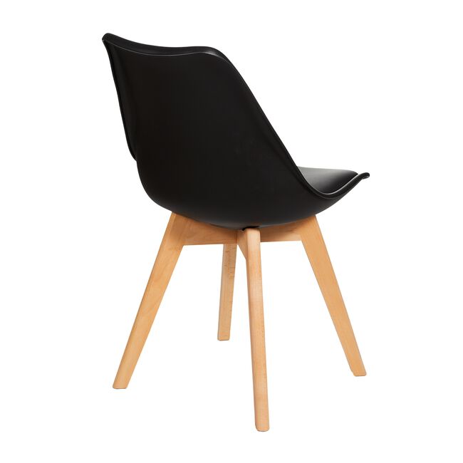 ALETTA Dining Chair Raven Black