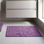 COTTON BRICK LAVENDER 50x80 Bath Mat