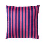 Floral Stripe Navy Cushion 45cm x 45cm
