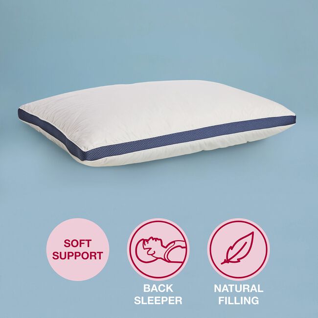  Feather Pillow Superior Three Chamber