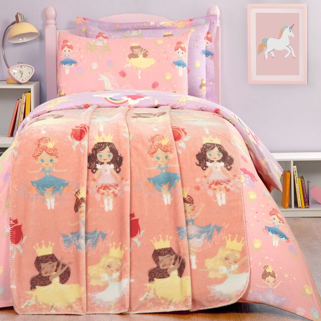 Princess Garden 120cm x 150cm Throw
