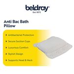 Beldray Antibac White Bath Pillow