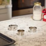 Tala Smooth Edged Pastry Cutters 3 Pack