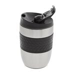 BODYGO SILVER 260ml Travel Mug with Suction Bottom