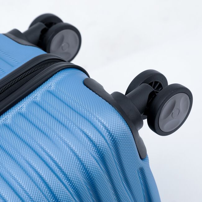 MEDIUM LIGHTWEIGHT HARDSHELL LUGGAGE - BLUE