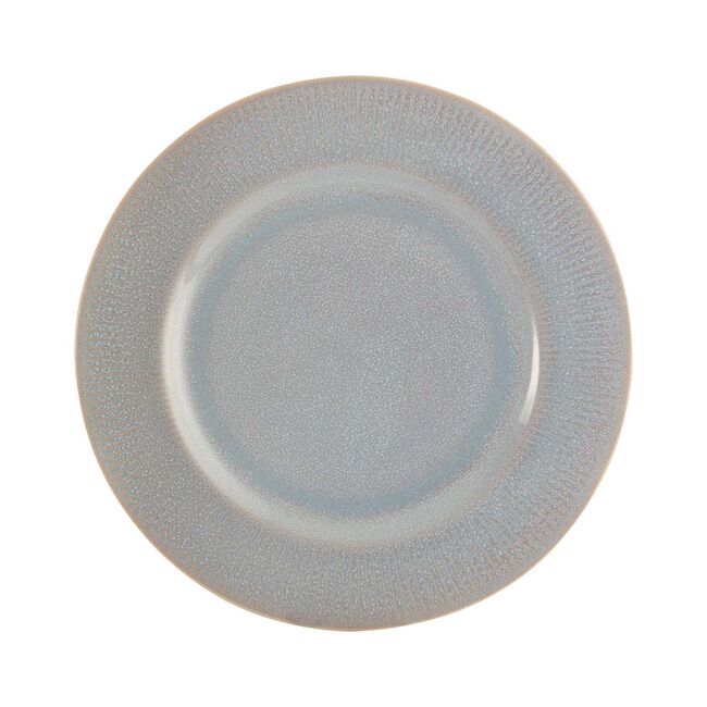 Mason Cash Reactive Linear Grey Dinner Plate