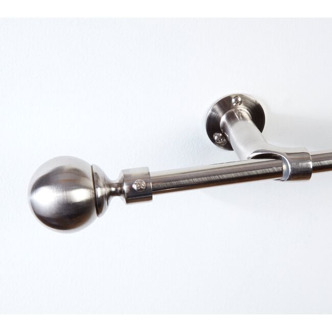 ROOM DARKENING EXTENDABLE BALL 70-120cm Nickel