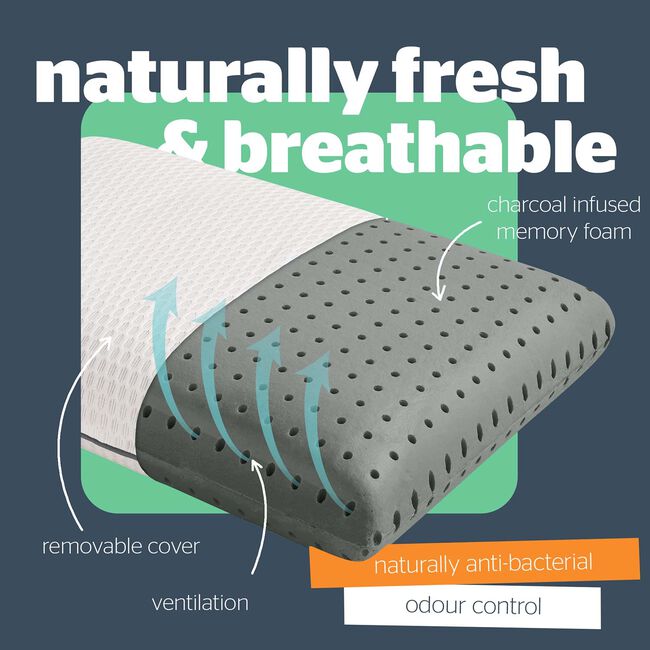 Silentnight Anti-bacterial Memory Foam Pillow