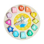 First Steps Learn & Play Wooden Clock