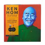 Ken Hom Carbon Steel 5 Piece Classic Wok Set
