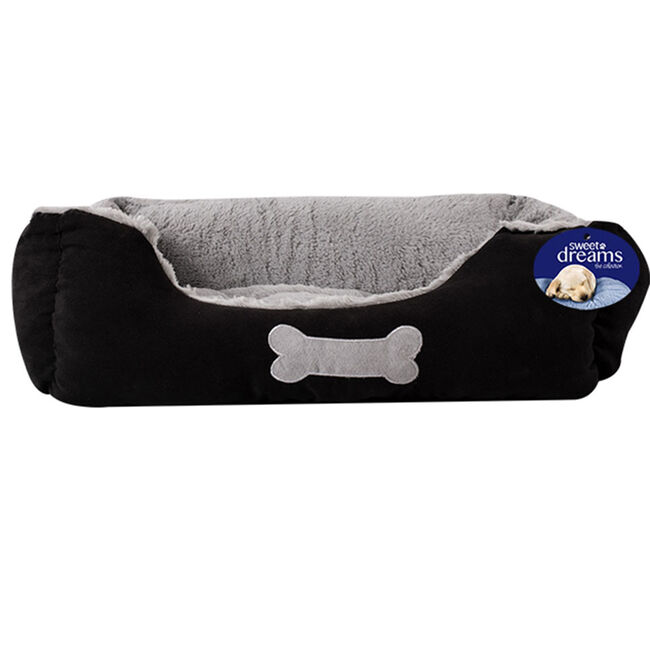 Faux Suede Large Pet Bed - Assorted