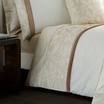 SINGLE DUVET COVER Quilted Rose Cream