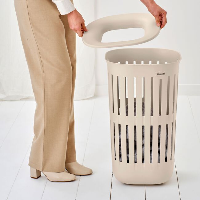 BRABANTIA COLLECT IT Laundry Basket 55L Soft Beige