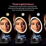 Carmen 3 in 1 LED Mirror With Bluetooth Speaker