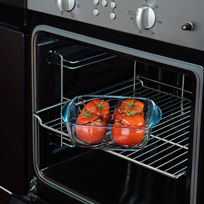 Pyrex® Cook & Heat 1L Square DIsh with Lid