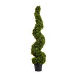 1.2M Artificial Spiral Topiary Boxwood Tree