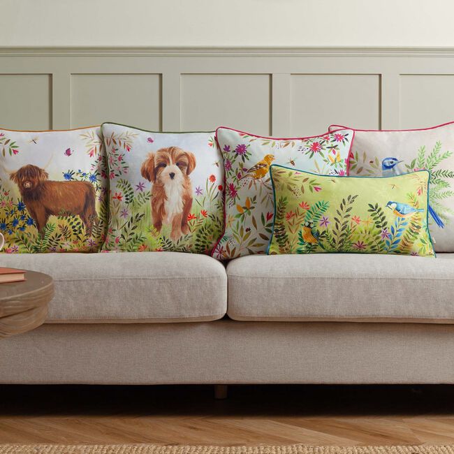 The Evans Lichfield Daisy Hill Cushion