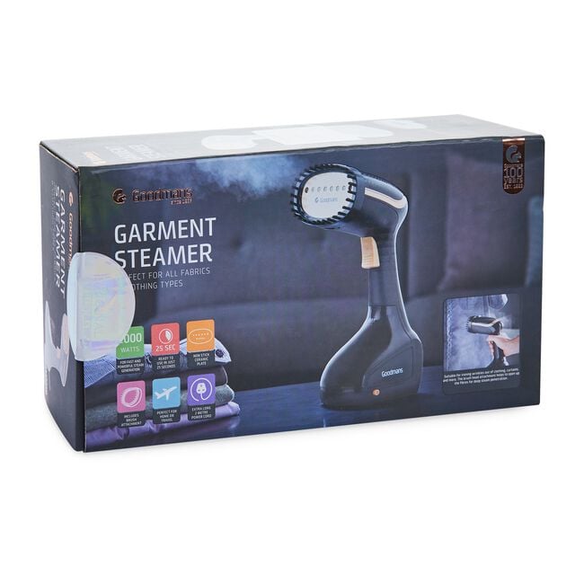 Goodmans 1000W Garment Steamer
