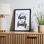 Family Chaos Plaque