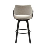 BECKETT Barstool Woven Beige