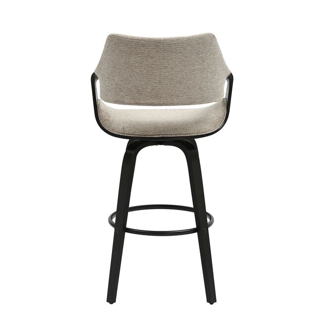 BECKETT Barstool Woven Beige