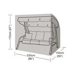 Garland 3 Seat Swing Chair Cover