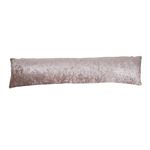 Velvet Crush Draught Excluder 22 x 90cm - Honey