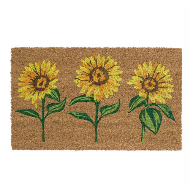 My Mat Sunflowers Coir Door Mat 45cm x 75cm
