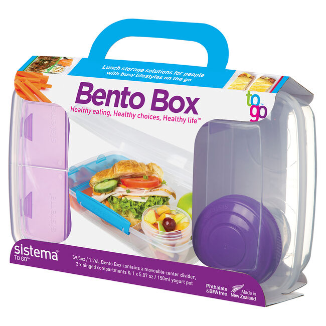Sistema Bento 1.76L Lunch Box To Go